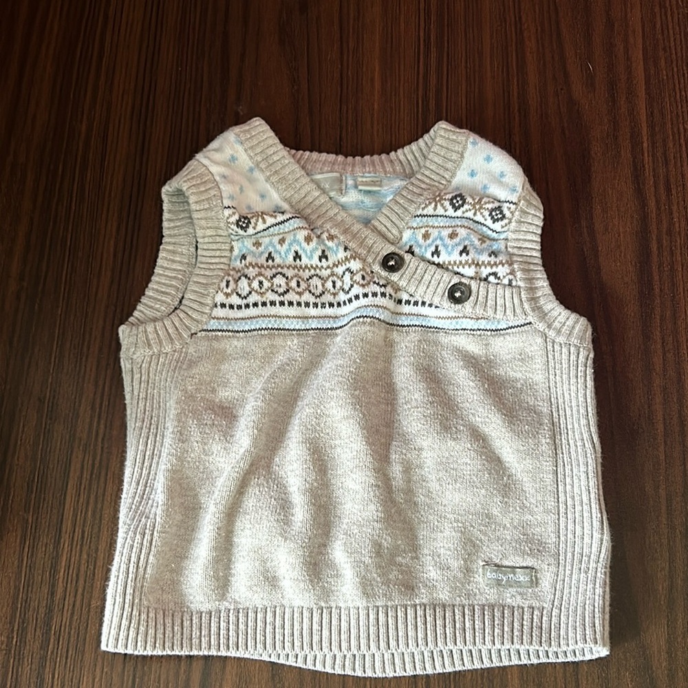 (2 for $20) 3-6 Month Baby Mexx Sweater Vest